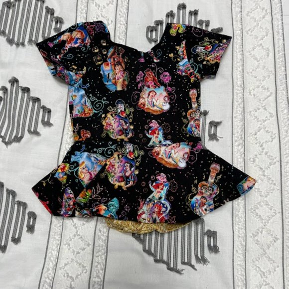 Boutique Disney Princess Dress Skirted Leotard - Picture 4 of 5